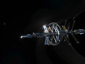 spacecraft 3D Model