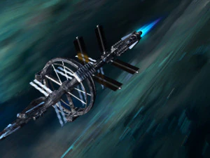 spacecraft 3D Model