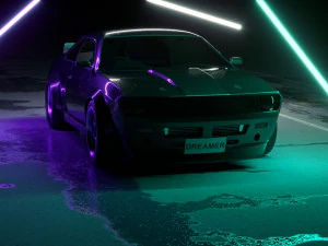 nissan 240 sx rocket bunny s14 3D Model