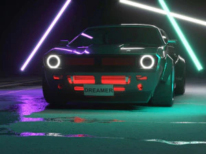 nissan 240 sx rocket bunny s14 3D Model