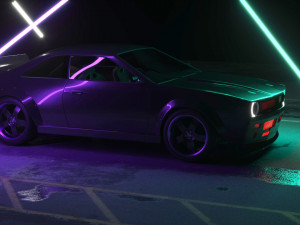 nissan 240 sx rocket bunny s14 Modelo 3D
