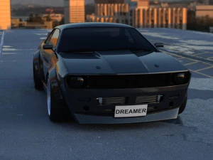 nissan 240 sx rocket bunny s14 3D Model
