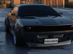 nissan 240 sx rocket bunny s14 Modelo 3D