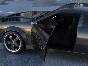 nissan 240 sx rocket bunny s14 Modelo 3D