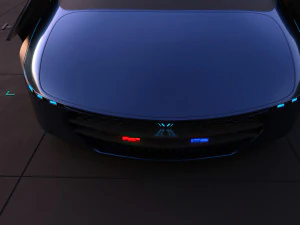 flying car concept 3D Model