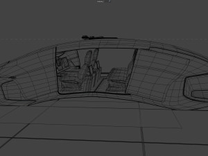 flying car concept 3D मॉडल