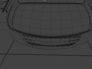 flying car concept 3D मॉडल