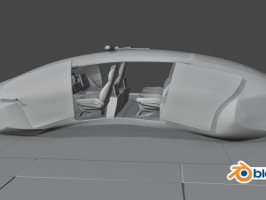 flying car concept 3D मॉडल