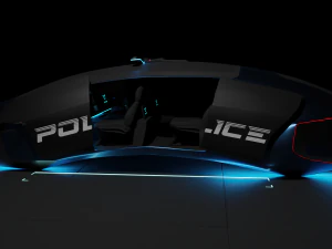 flying car concept 3D Model