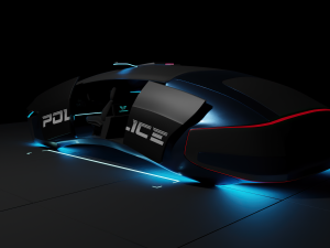 flying car concept 3D मॉडल