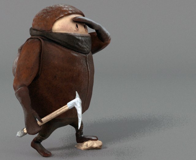 digger Modelo 3D .c4d .max .obj .3ds .fbx .stl .blend 