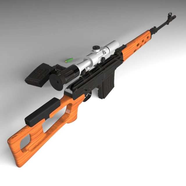 svd 3D Model .c4d .max .obj .3ds .fbx .stl .blend 