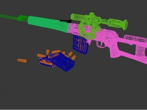 svd 3D Model