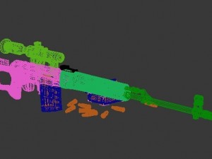 svd Modelo 3D