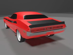 dodge challenger 1970 3D Model