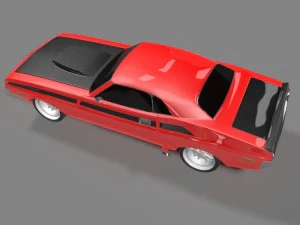 dodge challenger 1970 3D Model