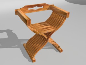 chair stul 3D-Modell