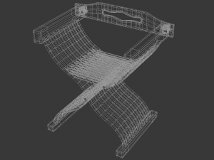 chair stul Model 3D