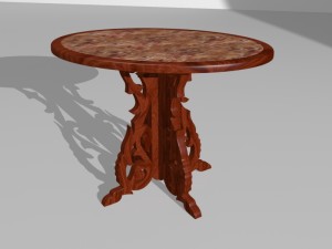 table 3D Модель