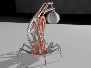 desk lamp 3D 모델