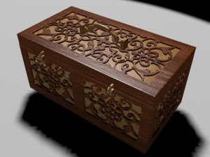 jewelry box Model 3D