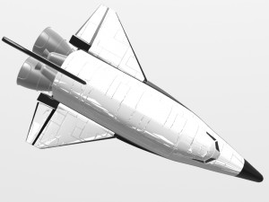 shuttle spaceship 3D 모델