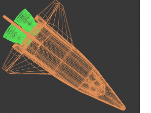 shuttle spaceship 3D 모델