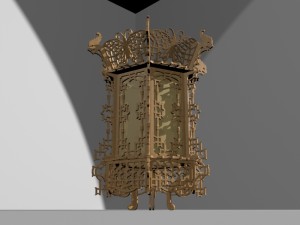 lantern chinese Model 3D