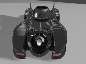 batmobile 3D Model
