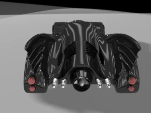 batmobile 3D Model