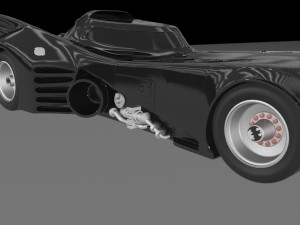 batmobile 3D-Modell