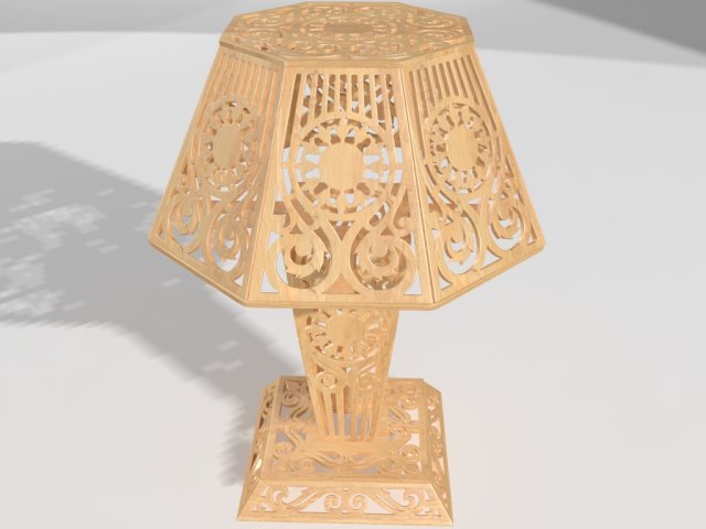 table lamp desk lamp 3D Model .c4d .max .obj .3ds .fbx .stl .blend 