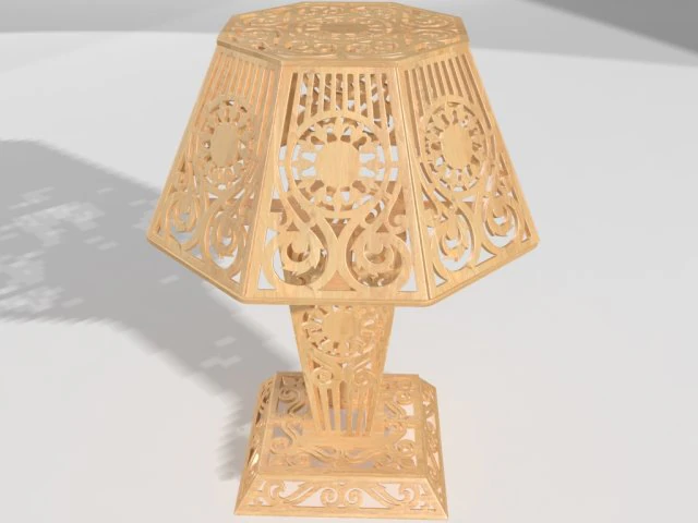 table lamp desk lamp 3D Model .c4d .max .obj .3ds .fbx .stl .blend 