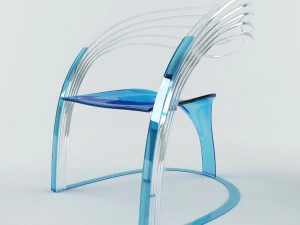 chaise elaxa Modèle 3D