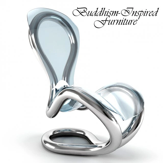 बौद्ध धर्म से प्रेरित फर्नीचर 3D मॉडल .c4d .max .obj .3ds .fbx .stl .blend 