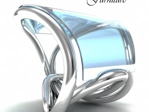 बौद्ध धर्म से प्रेरित फर्नीचर 3D मॉडल