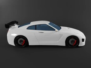 nissan gt-r 3D Model