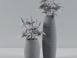 lily Model 3D