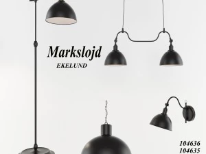 lampu diatur marklojd ekelund Model 3D