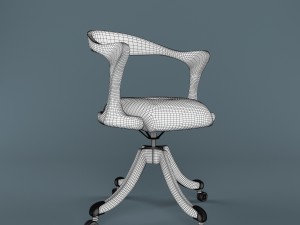 armchair roberto lazzeroni marlowe 3D 模型