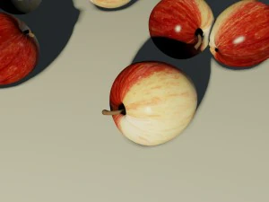 apple in box 3D Model