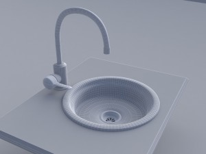 faucet 3D-Modell