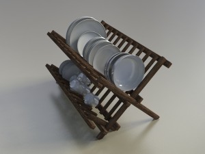 dishes 3D 모델