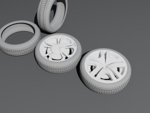 wheel Modèle 3D