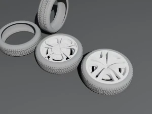 wheel 3D Model