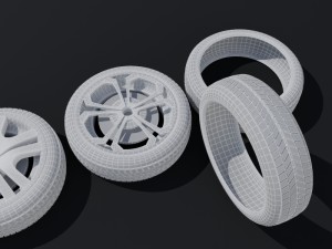 wheel Modèle 3D