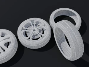 wheel 3D Model
