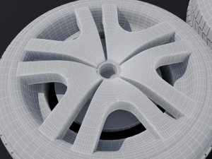 wheel 3D Model