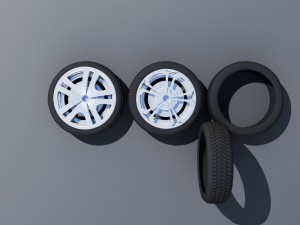wheel Modèle 3D