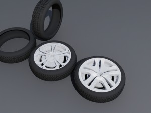 wheel Modèle 3D